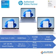 HP OmniBook 5 Flip14-fp0024TU Pink, fp0025tu Silver, fp0027tu Blue (Intel Core 5/16GB RAM/512GB SSD/