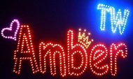 Color LED Light Plate Billboard Signboard Idol Proposal Board Concert Signature Conference
