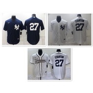 New York Yankees Giancarlo Stanton #27 Dri-FIT ADV ML-B Men's Limited Edition Baseball Jersey (Black