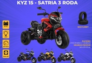 KYRAKIDZ MOTOR AKI KYZ-15 "SATRIA R3" 12V-7AH 2WD BAN KARET (KYZ-15)