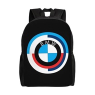 BMW Backpack Teenager School Bag Canvas Notebook Backpack Bag Unisex