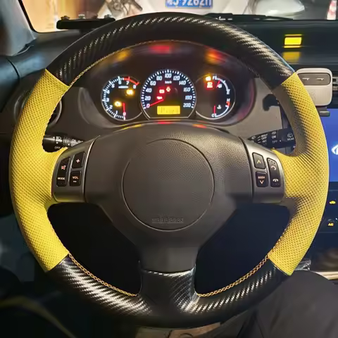 Car Steering Wheel Cover Braid Genuine Leather For Suzuki Swift Sport Splash Opel Vauxhall 2005-2015