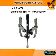 3 JAWS GEAR PULLER 6" HEAVY DUTY WASHING MACHINE - SEPANA PENARIK NAT MESIN BASUH 6 INCH