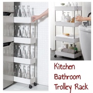 Kitchen Bathroom Trolley Rack