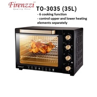 <Ready Stock>Firenzzi Electric Oven 35L  TO-3035(BK)