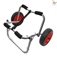 Energy-saving Foldable Capacity Trolley Boat 80 KG Loading Two-wheeled Cart Tool carrier for Kayak Canoe