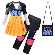 XL KPOP Demon Hunters Four piece set of childrens performance costumes Exquisite Trend LX