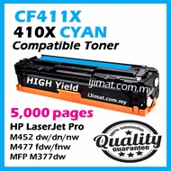 CYAN Compatible Toner 410X 410A CF410X CF411X CF412X CF413X M452dn M452dw M452nw MFP M477fdw M477fnw