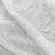 มุ้งกางสี่เหลี่ยมผ้าเกล็ดปลา 4.5 ฟุต KASSA HOME สีขาว