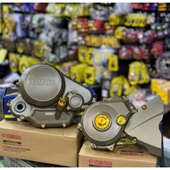 Combo Set Casing Engine Screw Set Gold + Magnet Nut + Tudung Engine Oil Yamaha Y15 FZ150 Casing Cove