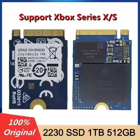 For Support Xbox Series X/S Enhanced Games CH SN530 /560 SSD 1TB 512GB M.2 PCIE 4.0X2 2230 Solid Sta