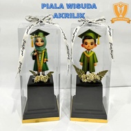 Custom Acrylic Graduation Trophy - Award Trophy