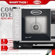 UNOX CHEFTOP MIND.MAPS 5 GN1/1 ONE Countertop XEVC-0511-E1RM (9300W) Combi Oven Smart Baking Cooking Commercial Kitchen