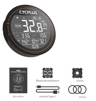 CYCPLUS M2 ไร้สาย GPS จักรยานคอมพิวเตอร์ ANT + บลูทูธขี่จักรยานจักรยาน MTB กันน้ําความเร็วเมตร Caden