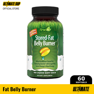 Irwin Naturals Stored Fat Belly Burner  Burner and Weight Loss Supplement Boost Energy 60 softgels