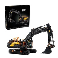 Compatible with Lego Building Blocks Mechanical Set 42215 Volvo EC500 Hybrid Excavator Model Matchin