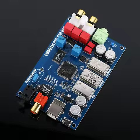Audio DAC Board New CM6631A Digital Interface USB Conversion I2S SPDIF Coaxial Sound Card Decoder Ou