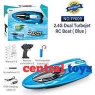 MAINAN RC SPEED BOAT FAYEE FY009 TWIN TURBO JET 2.4GHZ KAPAL RC BOAT - TATA TOYS SHOP