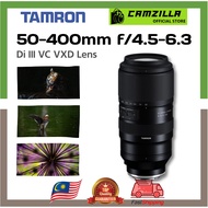 Tamron 50-400mm f/4.5-6.3 Di III VC VXD Lens for Sony E- Mount (3 Year Tamron Malaysia Warranty)
