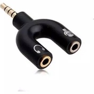 Audio Splitter 2in1 pembagi ke Audio + Audio U // Mic + Audio Y