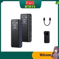 FiiO BTR15 Bluetooth 5.1 Headphone Amplifier DSD256 Receiver LDAC/aptX Adaptive with 3.5mm/4.4mm