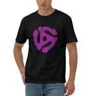 Dj 45 Rpm Adapter Turntable Record Fashion Custom Printing T-Shirt