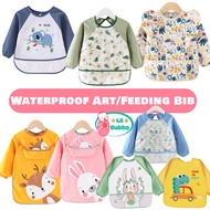 [LIL BUBBA] BABY BIB KIDS ART BLW APRON WATERPROOF BLW BIB ART AND CRAFT