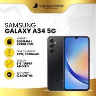 SAMSUNG GALAXY A34 5G 8/256GB Smartphone Android Phone 手机