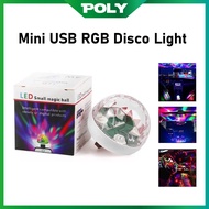 Disco Party Music Lights Usb Led Light Small Magic Ball Micro Mini Rgb Led Small Magic Ball