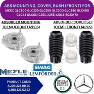 ABSORBER MOUNTING, COVER, BUSH (FRONT, REAR) FOR MERC GLC200 GLC220 GLC250 GLC300 GLC350 GLC400 GLC4