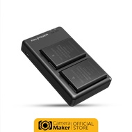 แบตเตอรี่ RAVPower EN-EL14 ชุดแบตเตอรี่ EN-EL14 2 ก้อน พร้อมแท่นชาร์จ สำหรับกล้อง Nikon
