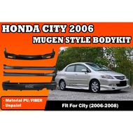 HONDA CITY 2006 MG BODYKIT (MG) BUMPER SKIRT LIP FOR CITY 2006 2007 FRONT SKIRT SIDE SKIRT REAR SKIR