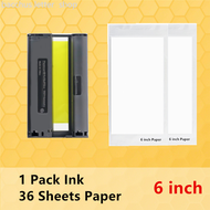 ใช้งานร่วมกับ KP-108 RP-108 KP-36 ตลับหมึกและ กระดาษโฟโต้เคลือบเงา 4"x6" สําหรับ Canon Selphy CP1300