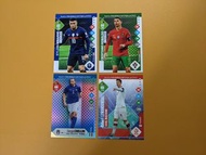 panini road to world cup 2022 adrenalyn card mbappe c ronaldo lewandowski chiellini 世界盃之路2022 足球卡