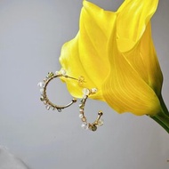 Emerald dreams c型耳環