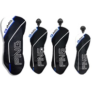 New High Quality Leather Golf Head Cover Fit PING G440 Driver Fairway Wood Hybrid Club Head Protecti