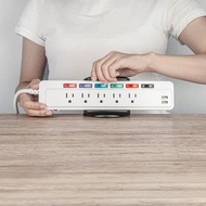 AIDATA 愛得他 桌夾式延長線整理固定座 黑色 PH-1010