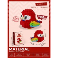 เซตนกบล็อกจิ๋ว หลากสี สุดคิ้วท์ ของเล่นเสริมพัฒนาการ และตกแต่งบ้านM3201