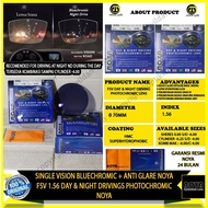 NOYA SINGLE VISION BLUECHROMIC+NIGHT VISION NOYA PHOTOCHROMICDAY AND NIGHT DRIVING/