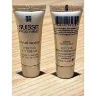 Swiss Suisse Suisse Noble Caviar Firming Eye Cream Sample Moisturizing Improve Texture Firming Elast