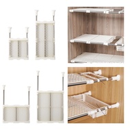 [mhvgwqm] Closet Tension Shelf Partition Organizer Shelf for Cupboard Kitchen