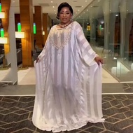 Halloween African Dresses for Women Muslim Fashion Diamonds Dashiki Traditional Africa Clothes 2 Pie