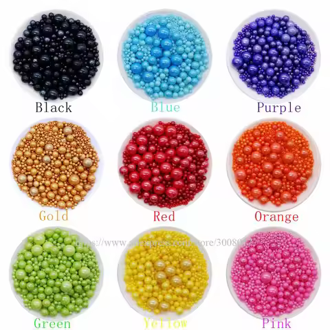 Red Sprinkles Beads Round Sprinkles Cake Sprinkle Decorations Silver White Pink Colorful Sugar Sprin