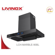Livinox Cooker Hood Lch-Marble-90bl 90cm Black 2050m3/H Dc Motor