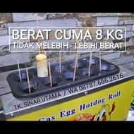 GAS MESIN SOSTEL SOSIS TELUR ALAT EGG ROLL HOTDOG TELOR KOMPOR 10 A - MYOSOTIS7