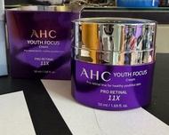 AHC Youth Focus 面霜 及 Neutrogena Visible Repair 晚霜