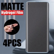 4PCS Frosted Matte Frosted Hydrogel Soft Film For HMD Atlas Aura Crest Hyper Pulse Ridge Skyline Vib