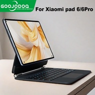 GOOJODOQ สำหรับเคส Xiaomi Mi pad พร้อม Magic Keyboard Wireless Bluetooth Keyboard Xiaomi Mi Pad 6/6Pro English keyboard
