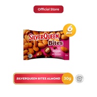 SilverQueen Bites Cokelat Almond 30 g - 6 pcs