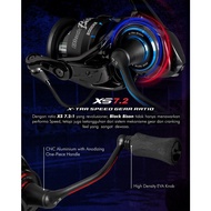 REEL DAIDO BLACK BISON Pro 8 BEARING POWER HANDLE - 2000 3000 XS